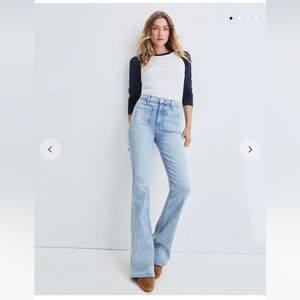 Veronica Beard Florence Flare-Leg Jeans